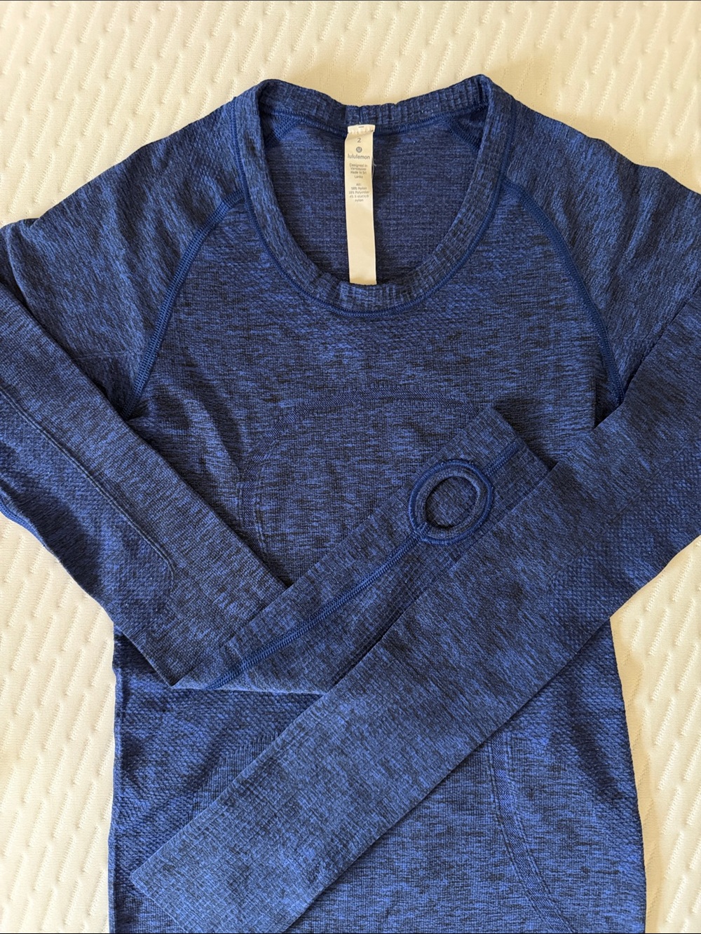 Lululemon Navy Blue Swiftly Tech long size 2